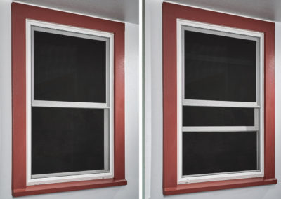 Gill-Windows-showroom-double-hung-window-exterior-open-and-closed