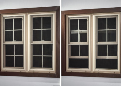 Gill-Windows-showroom-double-hung-windows-exterior-open-and-closed